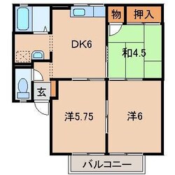 八幡前駅 徒歩13分 2階の物件間取画像